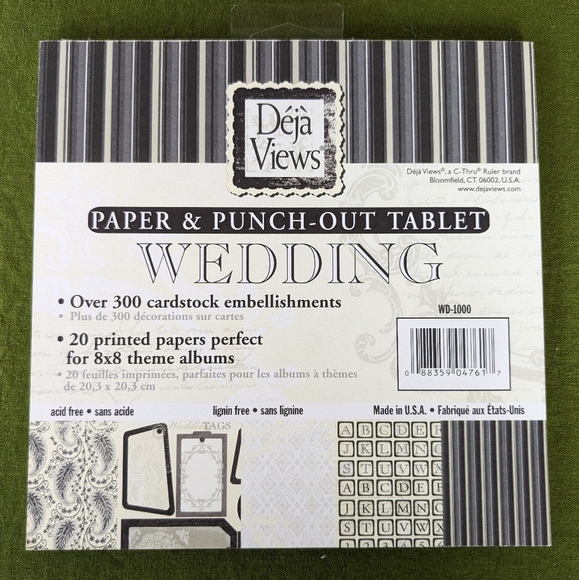 Cardstock Scrapbook Paper - 8"x8" - 3 Packs - Picture 4 of 4